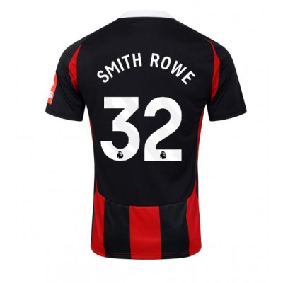 Moški Nogometni dresi Fulham Emile Smith Rowe #32 Gostujoči 2024-25 Kratek Rokav Moški Nogometni dresi Fulham Emile Smith Rowe #32 Gostujoči 2024-25 Kratek Rokav
